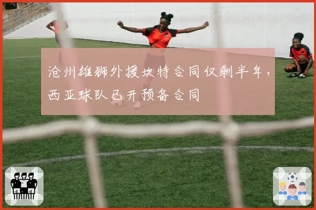 沧州雄狮外援坎特合同仅剩半年,西亚球队已开预备合同
